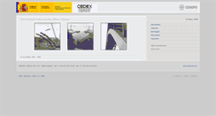 Desktop Screenshot of cehopu.cedex.es