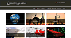 Desktop Screenshot of cedex.com.au